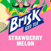 brisk strawberry melon drink